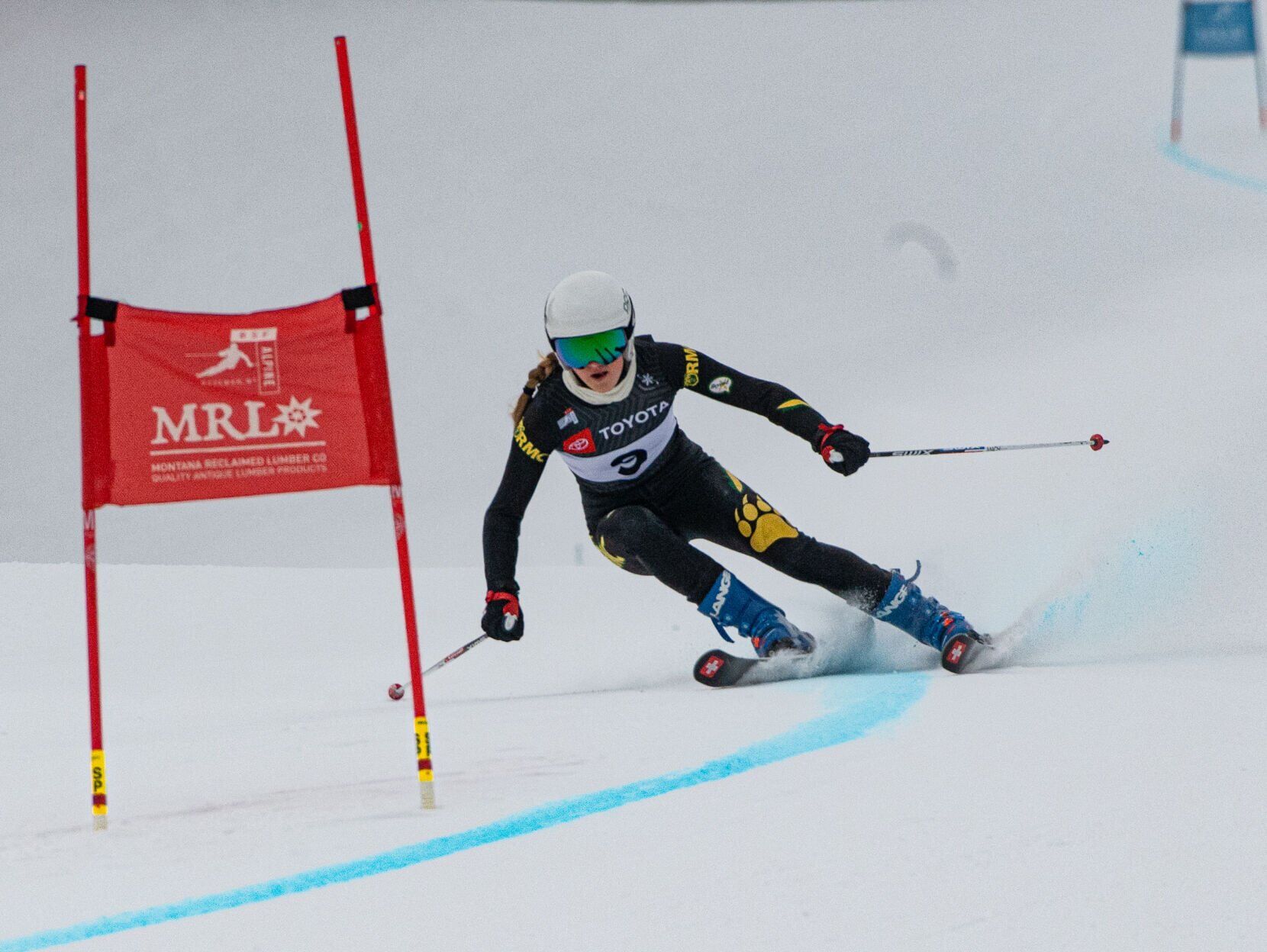 Rocky Mountain College Ski competes at Predator Cup at Bridger Bowl